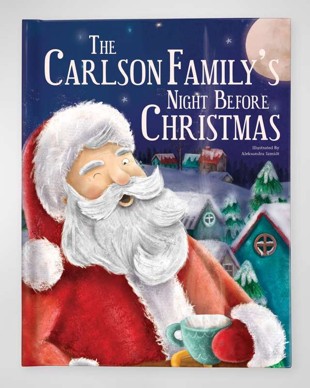 Kid's "Our Family's Night Before Christmas" Book, Personalized