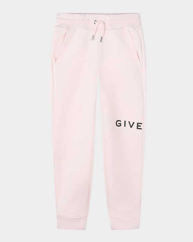Girl's Logo-Print Joggers, Size 8-14