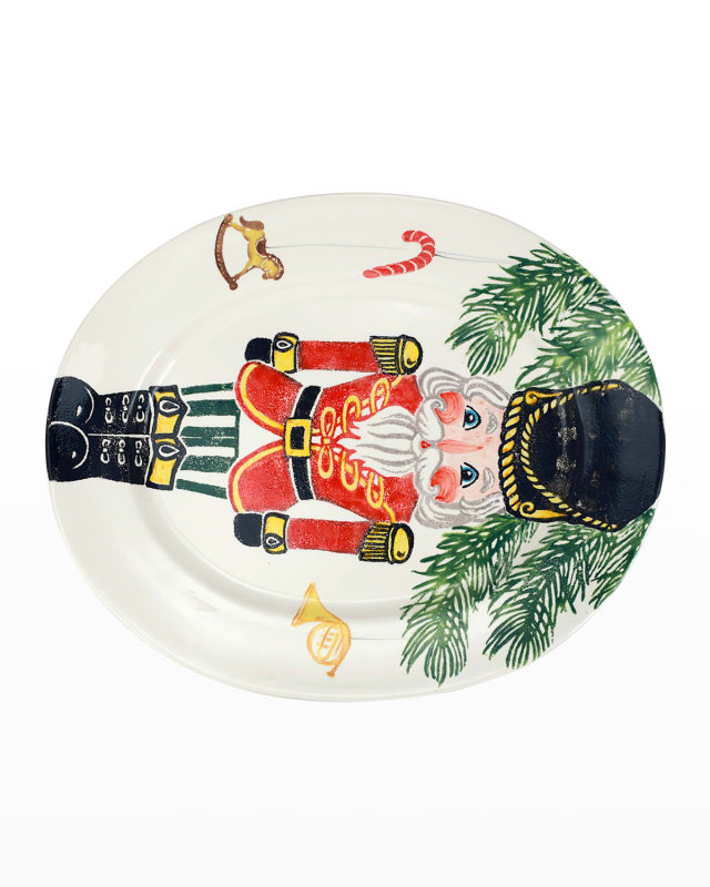 Nutcrackers Large Oval Platter