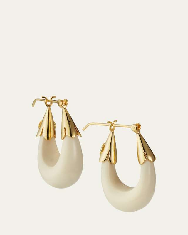 Ecume Huggie Earrings