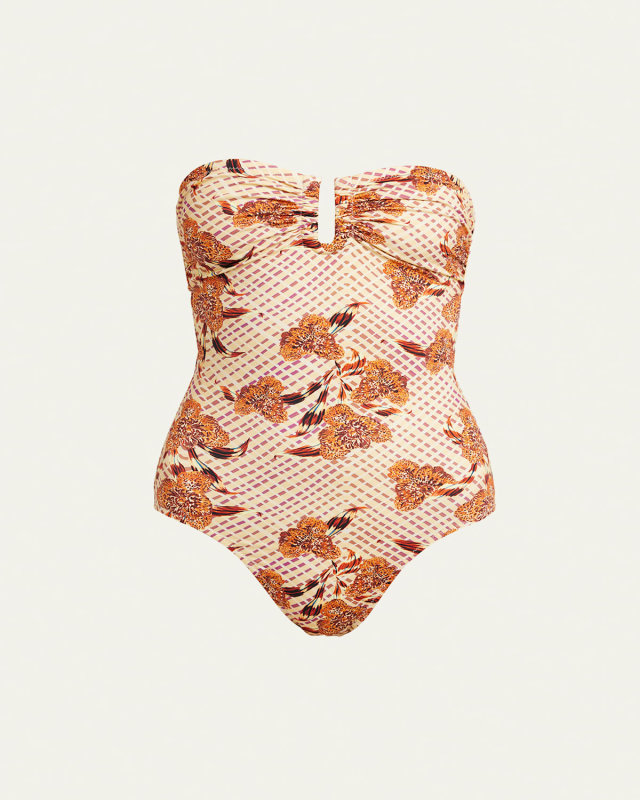 Monterey Bandeau One-Piece Swimsuit