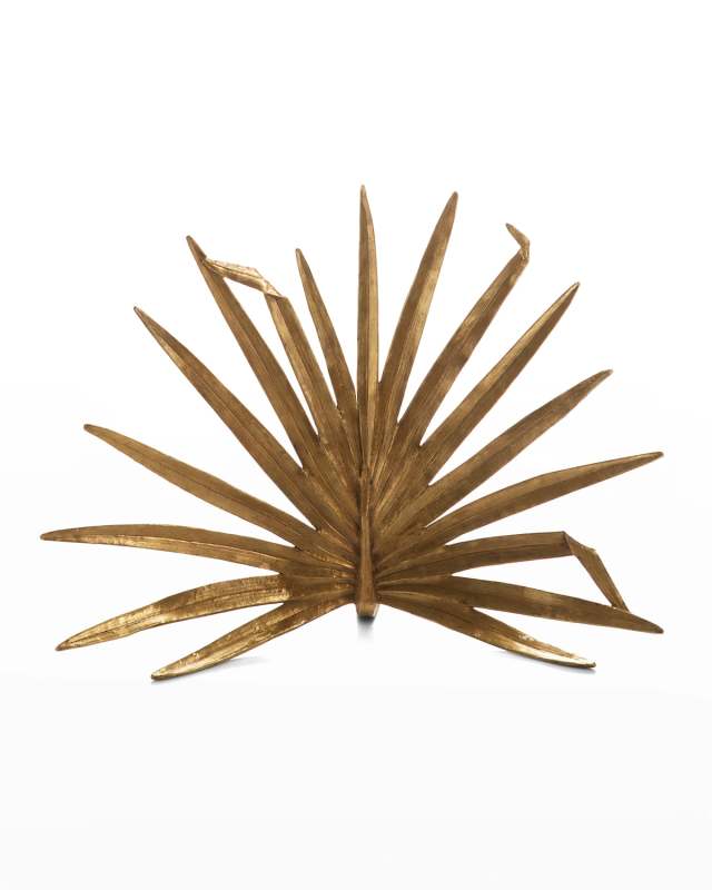 Palm Decorative Fireplace Screen