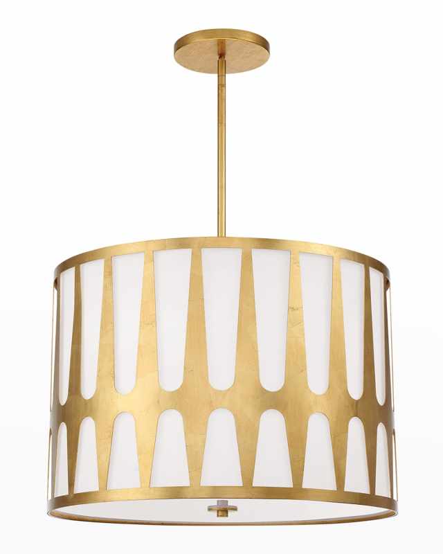 Royston 5-Light Antique Gold Chandelier