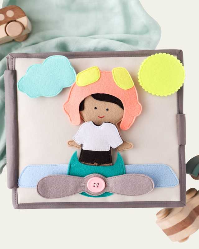 Little Mechanic Felt Book Toy