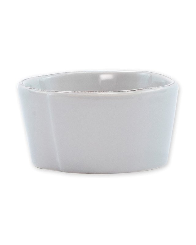 Lastra Condiment Bowl, Light Gray