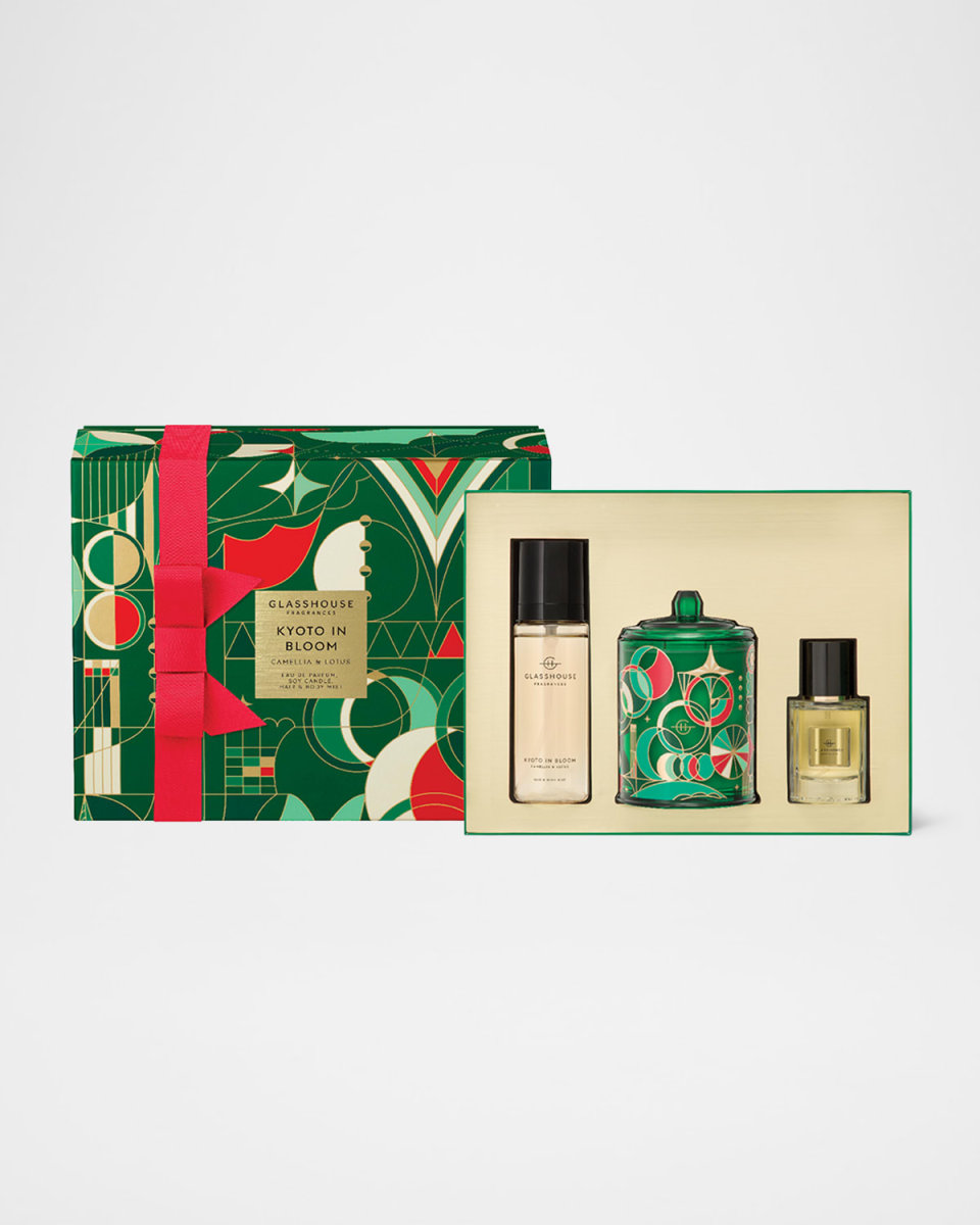 Kyoto in Bloom Fragrance Trio Christmas Gift Set