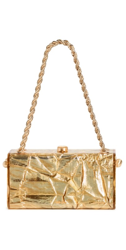 Cult Gaia Hajar Shoulder Bag Gold