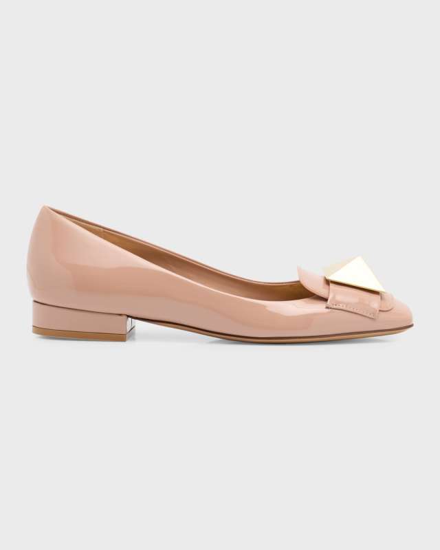 One Stud Ballerina Flats