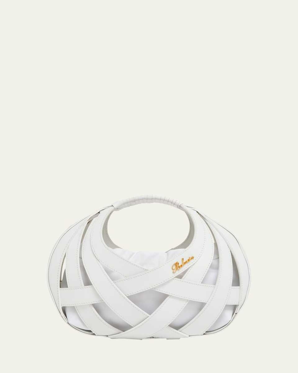 Round Basket Top-Handle Bag
