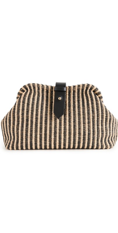 Caterina Bertini Clutch Natural/Black 141
