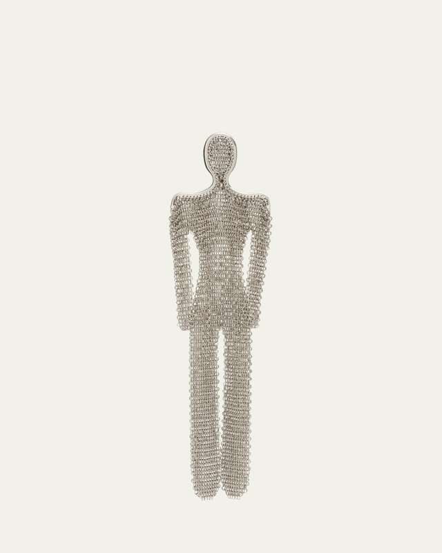 Human Mesh Metal Bag