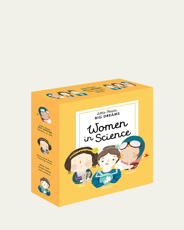 Kid's "Little People, Big Dreams: Women in Science" 3-Piece Book Set