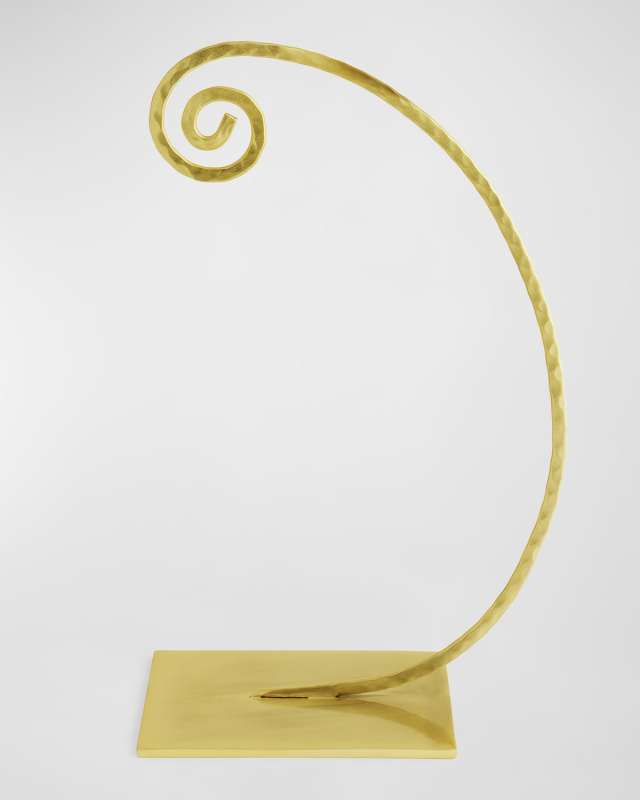Gold-Tone Ornament Stand