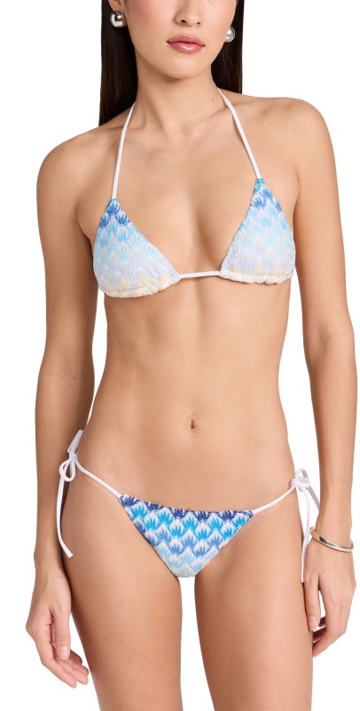 Missoni Bikini Set Degrade' Blue Shades