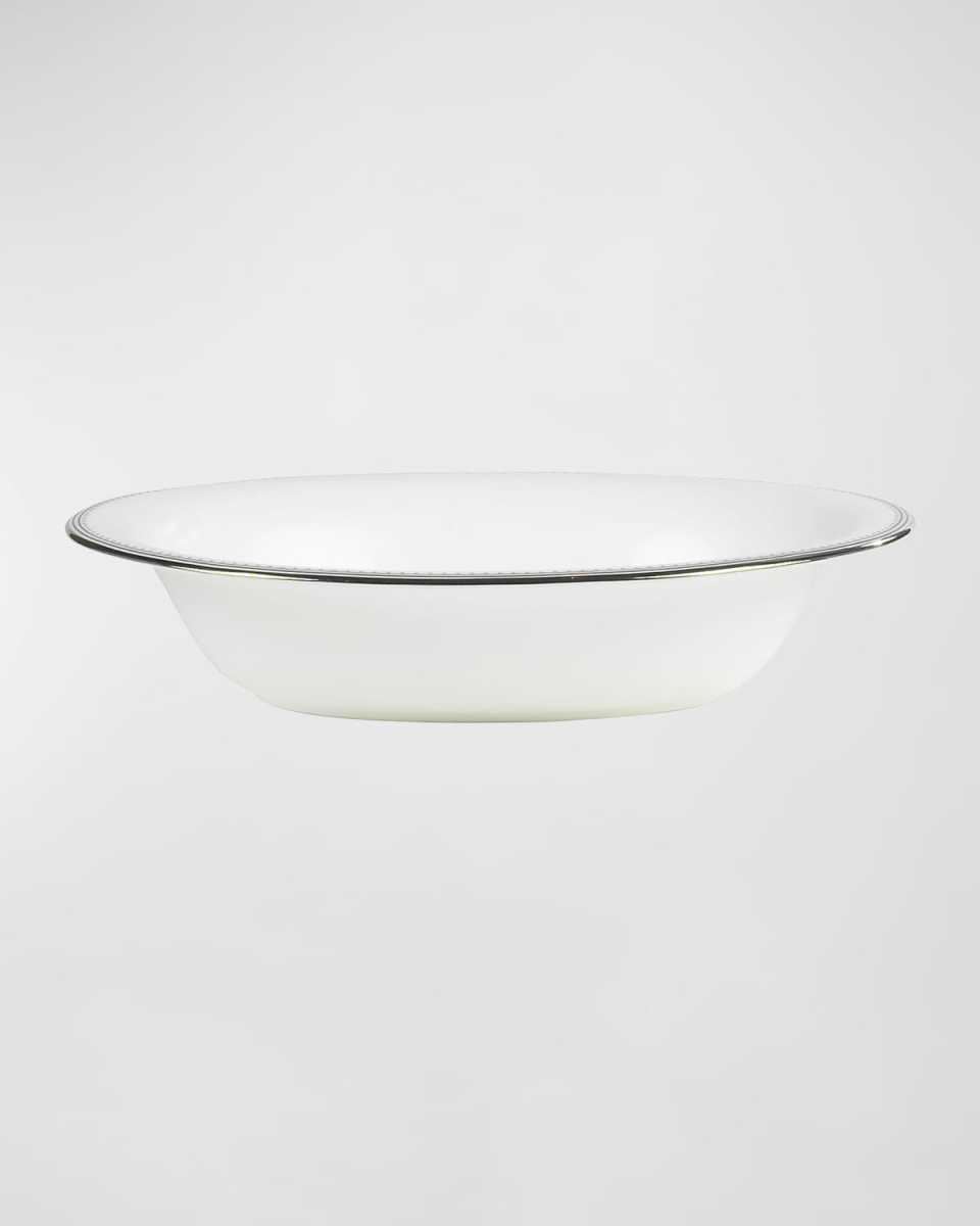Grosgrain Open Vegetable Bowl Oval 9.75"