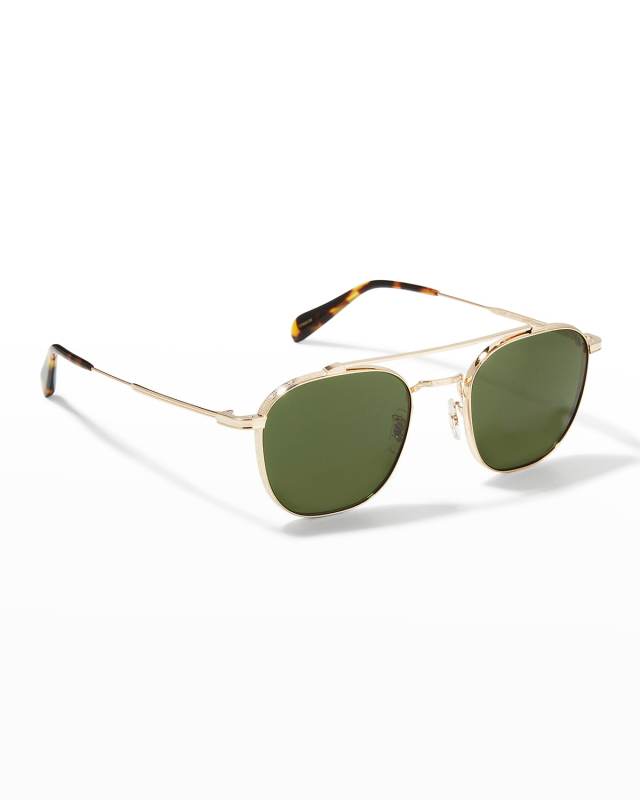 Mandeville Square Metal/Plastic Sunglasses