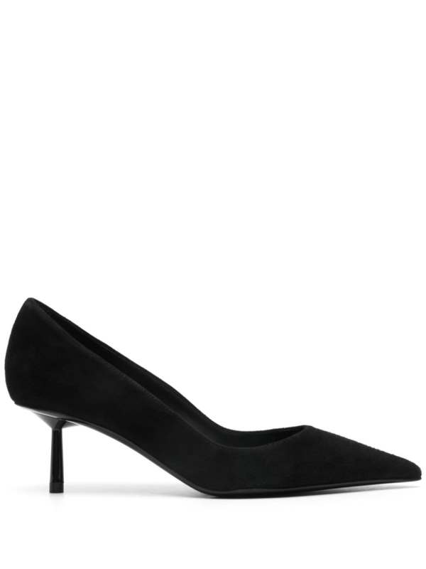 60mm suede pumps