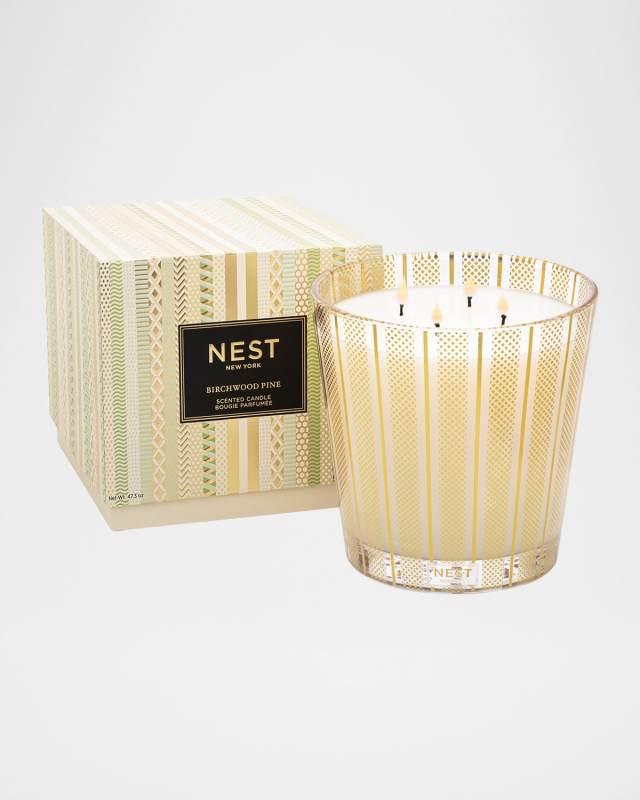 Birchwood Pine Luxury 4-Wick Candle, 43.7 oz./ 1239g