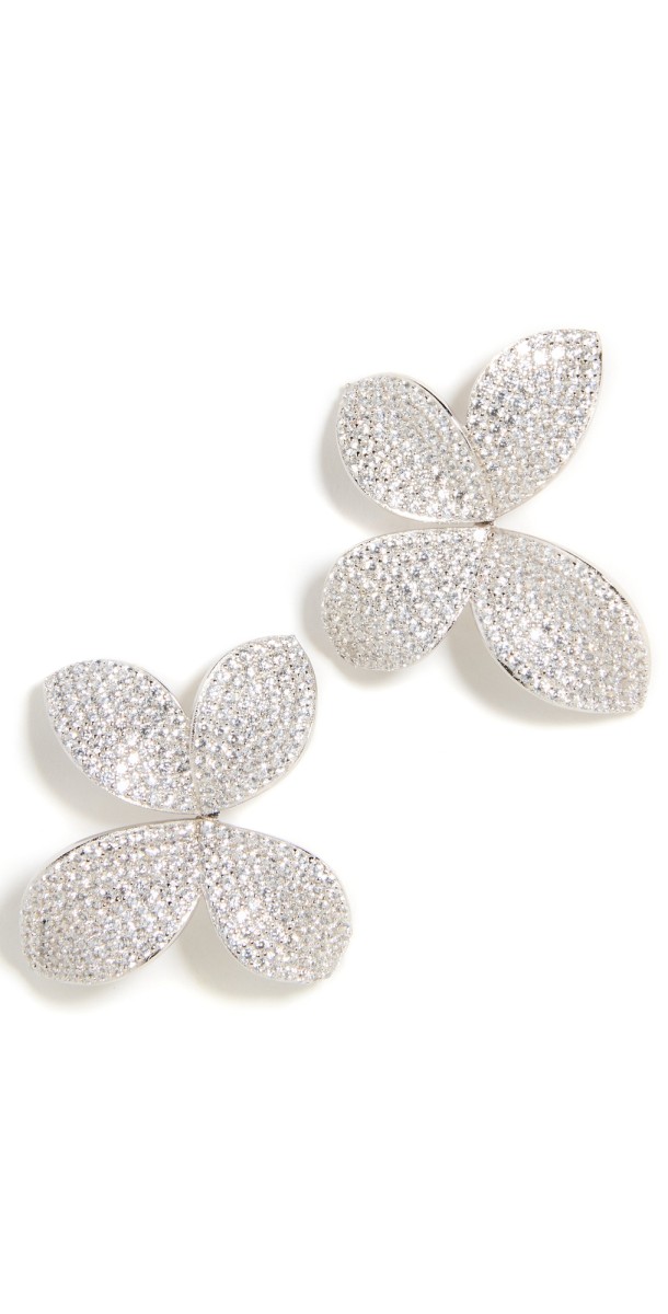 SHASHI Lis Earrings Silver
