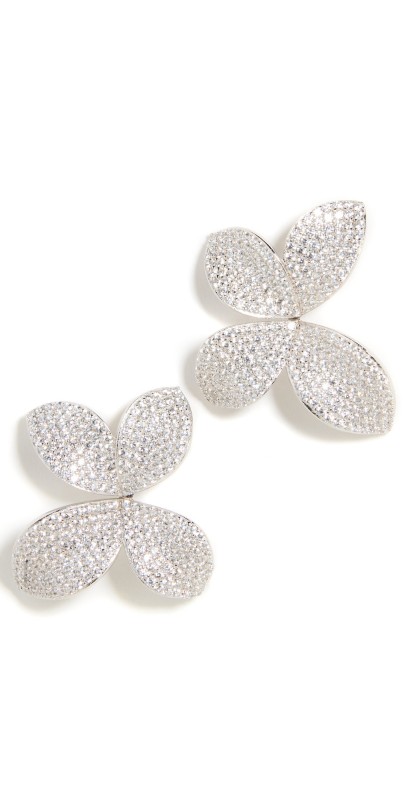 SHASHI Lis Earrings Silver