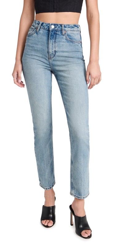 Reformation Liza Ultra High Rise Straight Jeans Malta