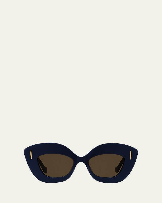 Anagram Acetate Butterfly Sunglasses