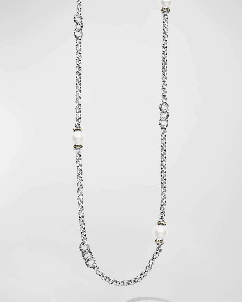 10mm Pearl Signature Caviar Necklace