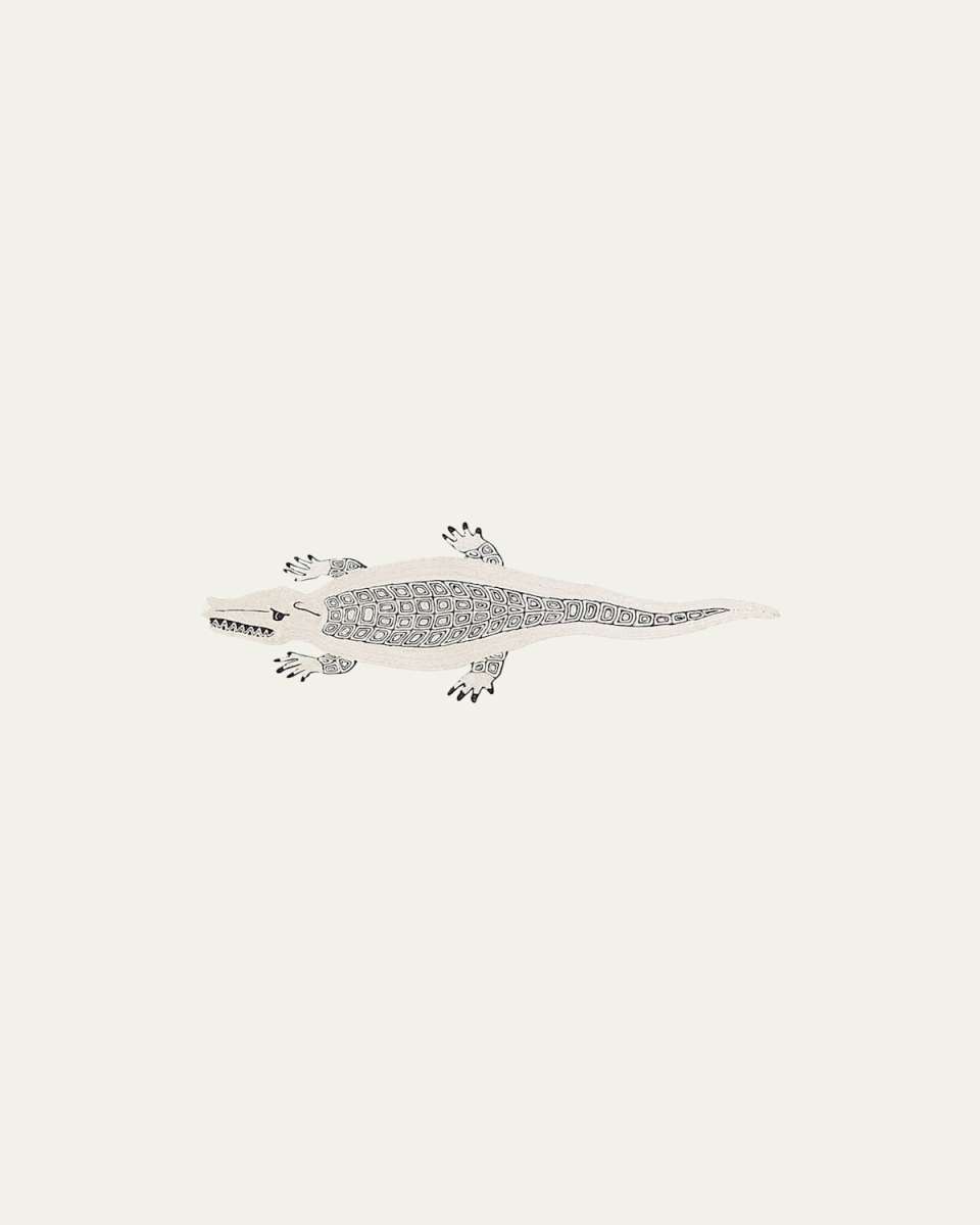 Caiman Rug, 3' x 9'