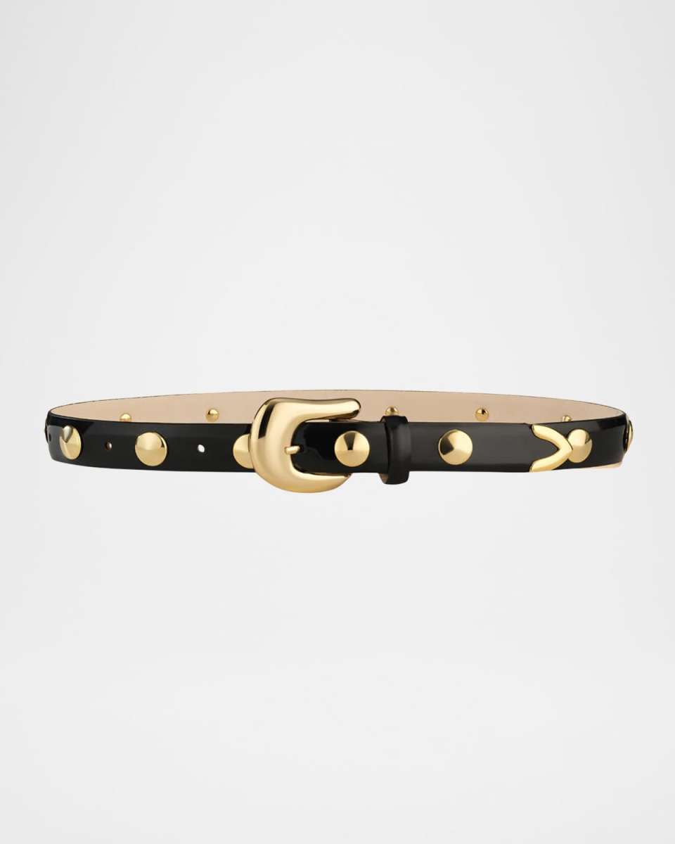 Leather Studded Belt