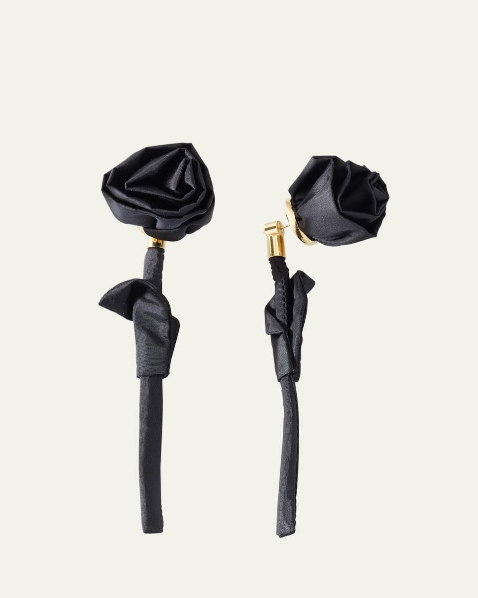 Oversized Rose Earrings