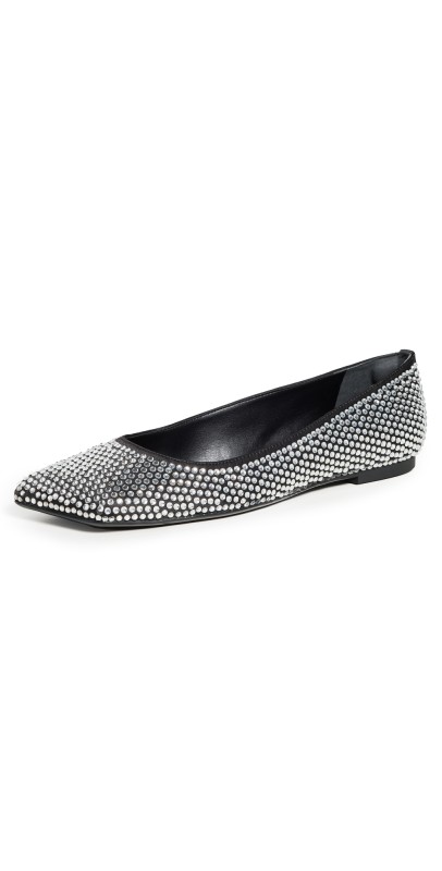 Schutz Jaycie Ballet Flats Black