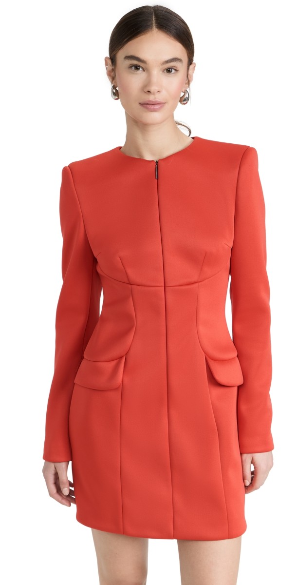 MSGM Mini Dress Red
