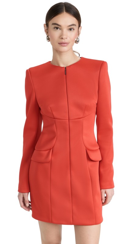MSGM Mini Dress Red