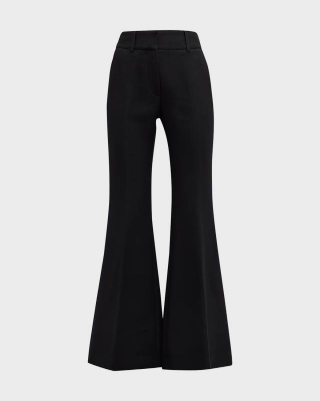 Rhein Flare Crepe Pants
