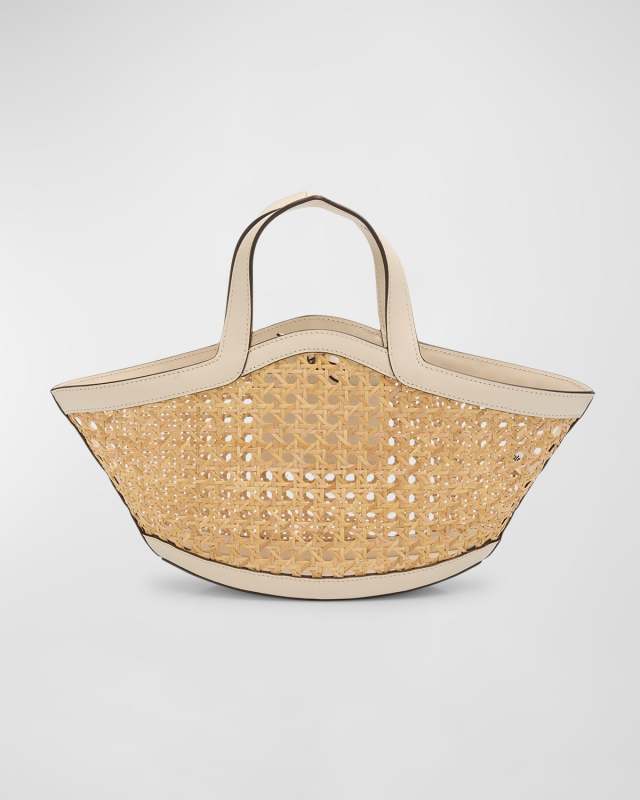Yara Mini Rattan Tote Bag