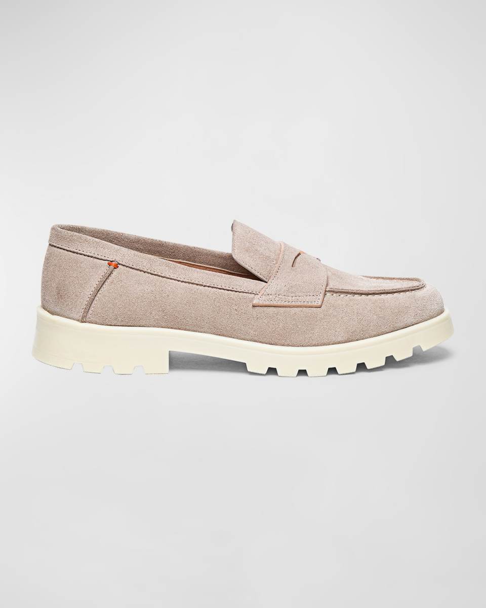Suede Casual Flat Loafers