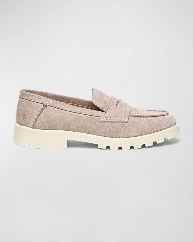 Suede Casual Flat Loafers