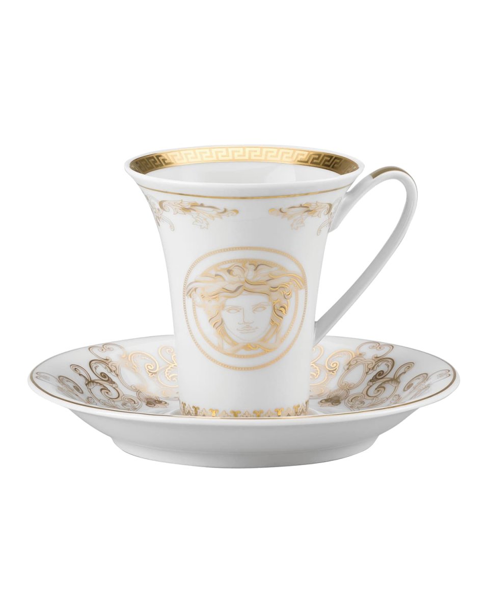 Medusa Gala Gold A. D. Cup & Saucer