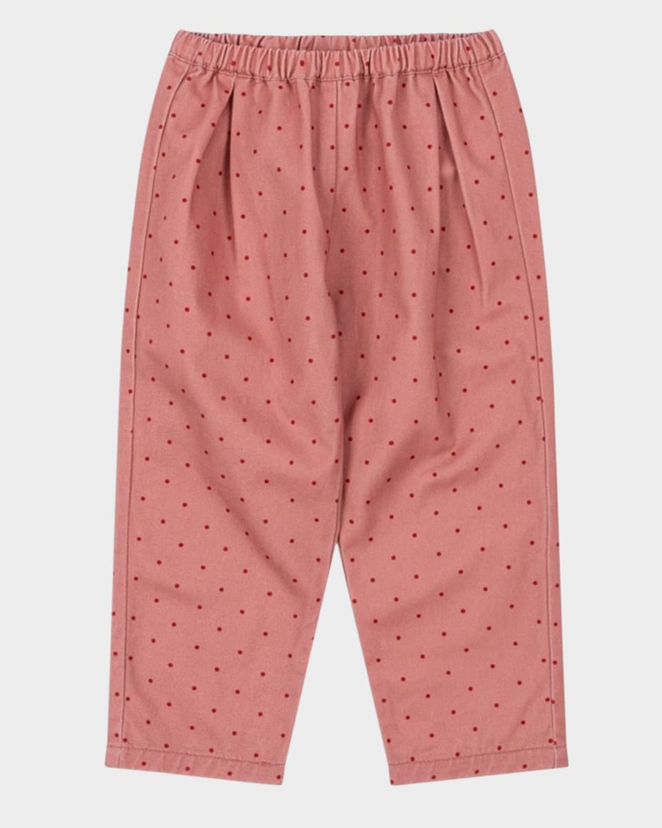Girl's Nola Polka Dot Woven Pants, Size 12M-