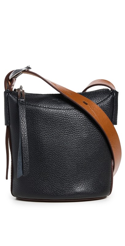 rag & bone Belize Mini Bucket Bag Black