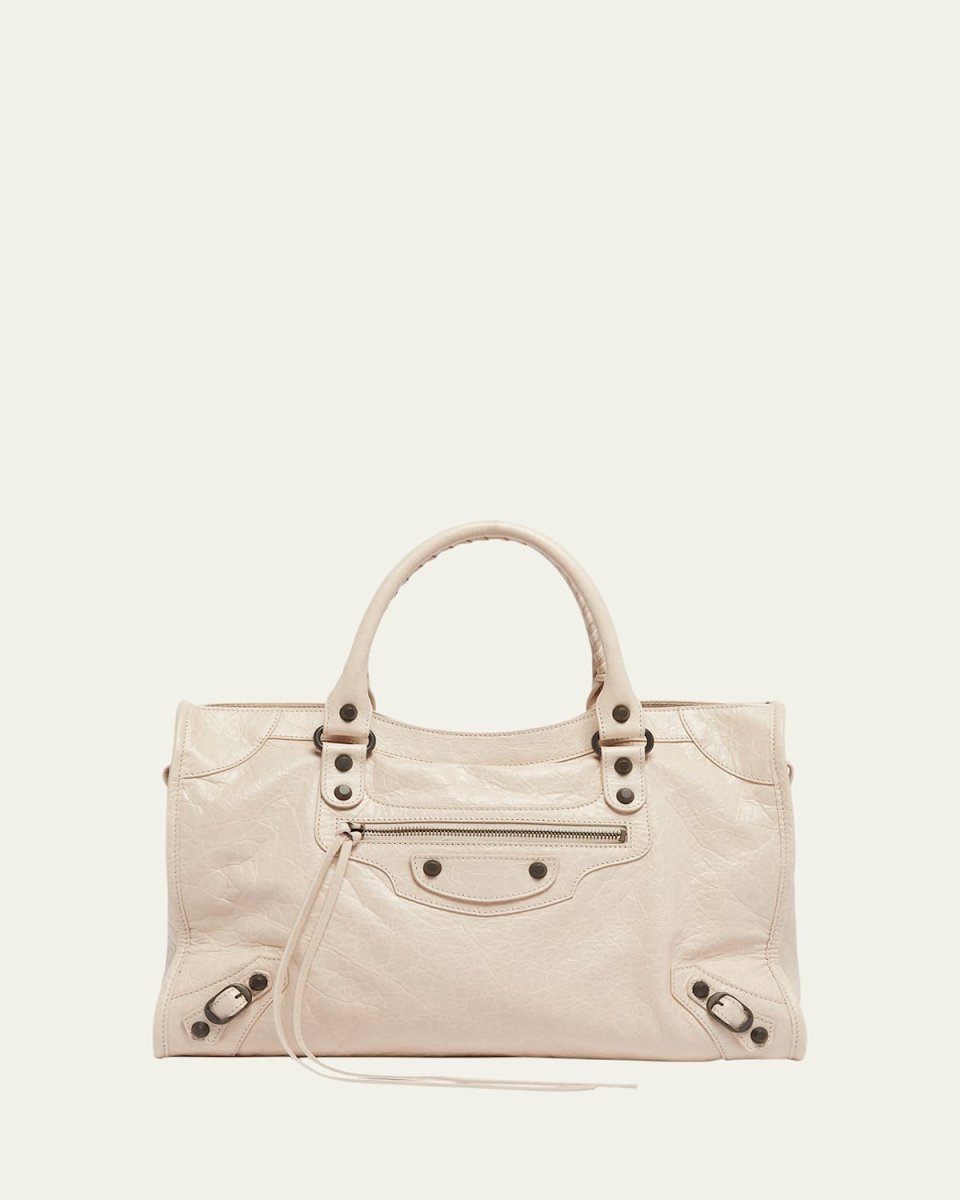 Le City Medium Leather Top-Handle Bag