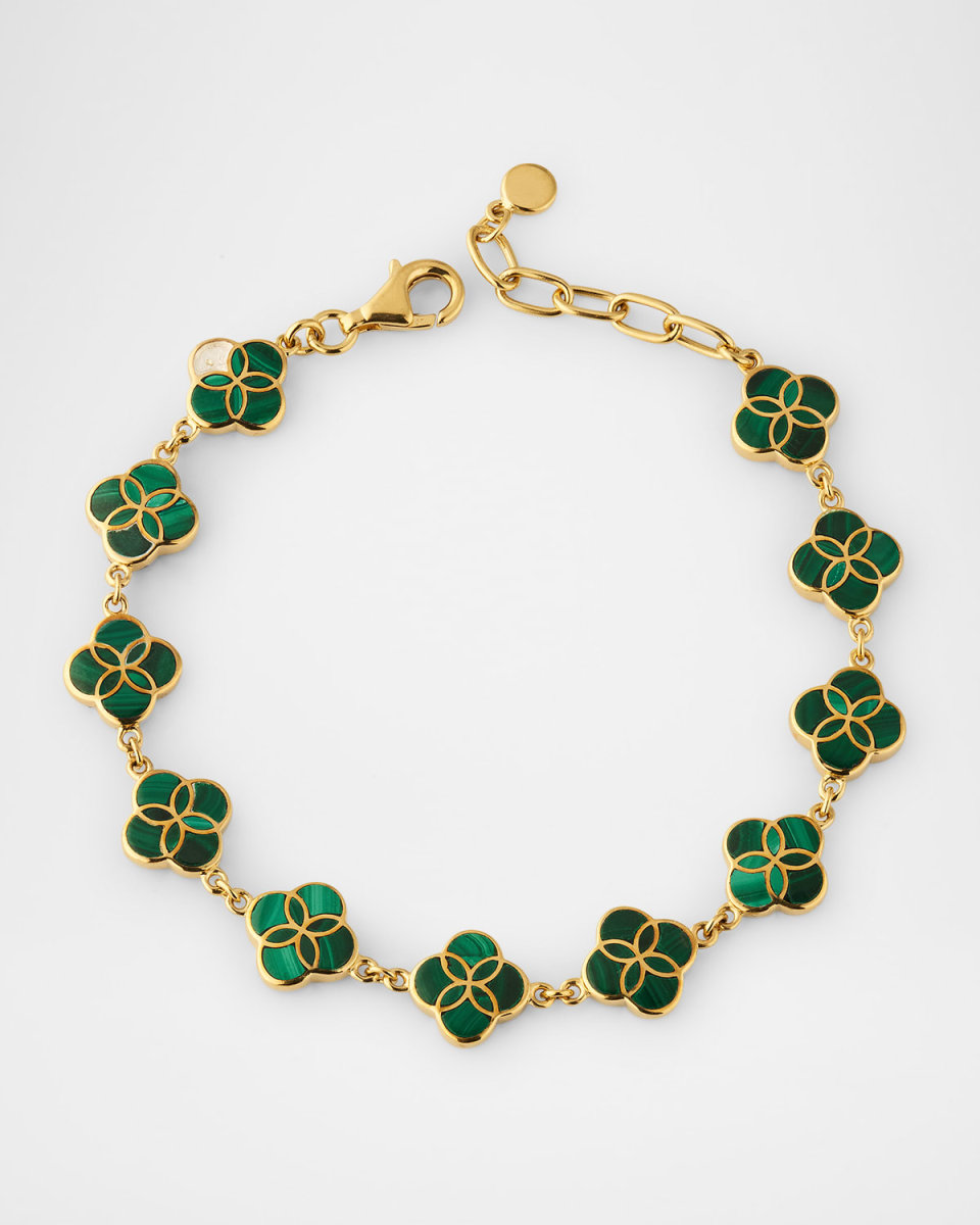 All Over Petal Gemstone Bracelet