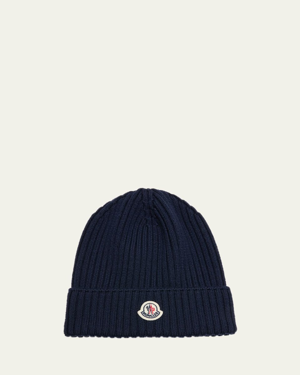 Kid's Embroidered Wool Hat