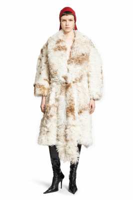 MAGDA BUTRYM self-tie shearling coat