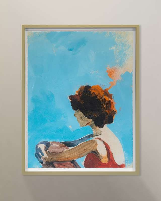 "Beach Studies 4" Archival Digital Print by Van Hoang
