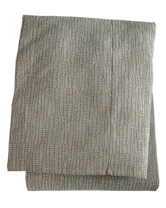 Bella Crocodile Coverlet, King