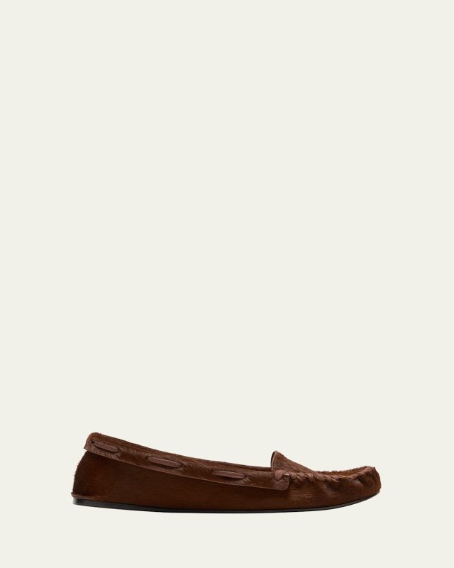 Mabel Suede Moccasin Loafers