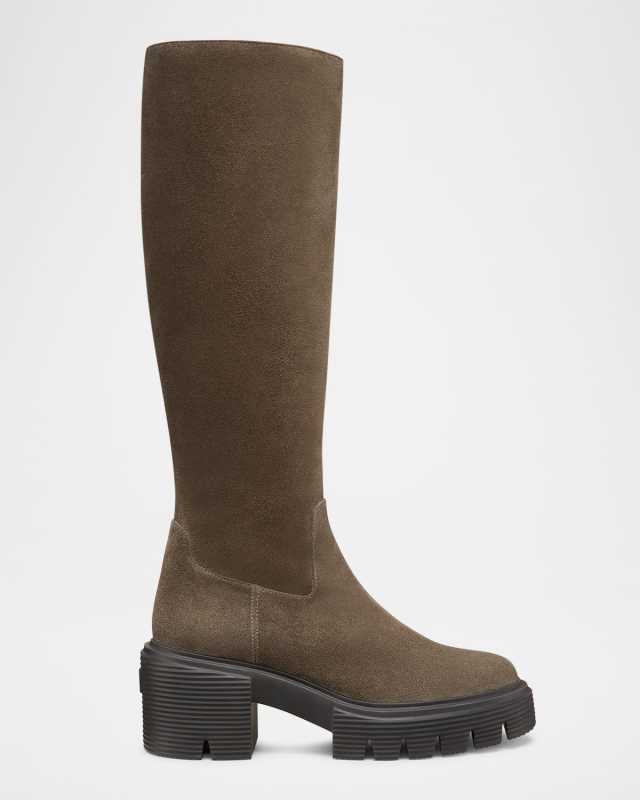 Soho Suede Knee Boots