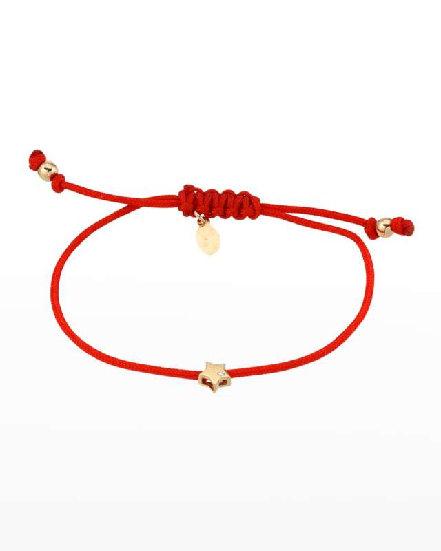 14K Gold Star Fortune Bracelet