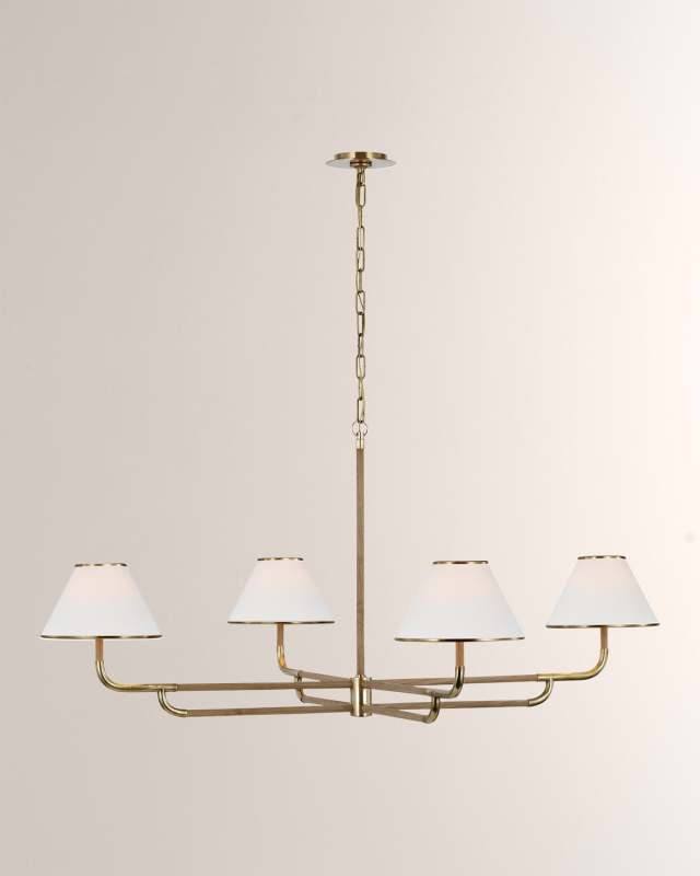 Rigby Grande 4-Light Chandelier by Marie Flanigan - 54"